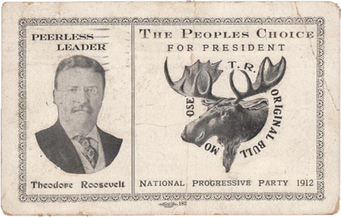 Bull moose cheap party theodore roosevelt