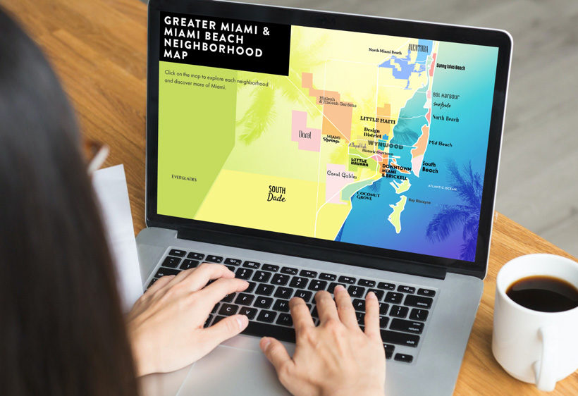 greater miami neighborhood map